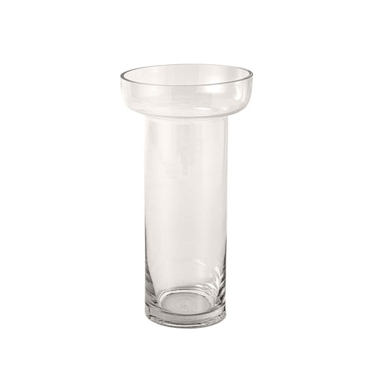 Vaso em Vidro Transparente Grande