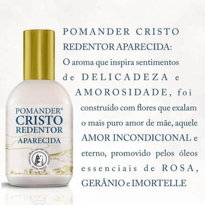 Pomander Cristo Redentor Aparecida Spray 100ml