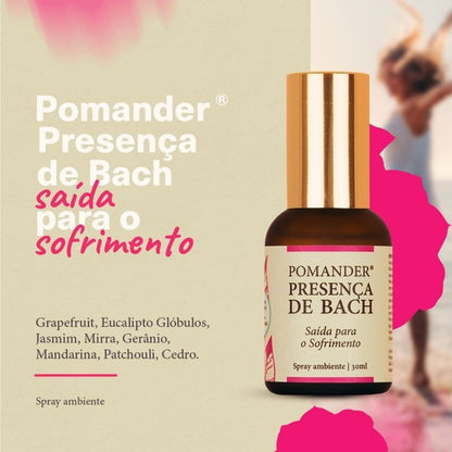 Pomander Presença de Bach Saída para Sofrimento Spray 30ml