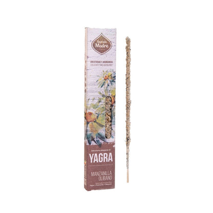 Incenso Natural Yagra Camomila e Olíbano Sagrada Madre