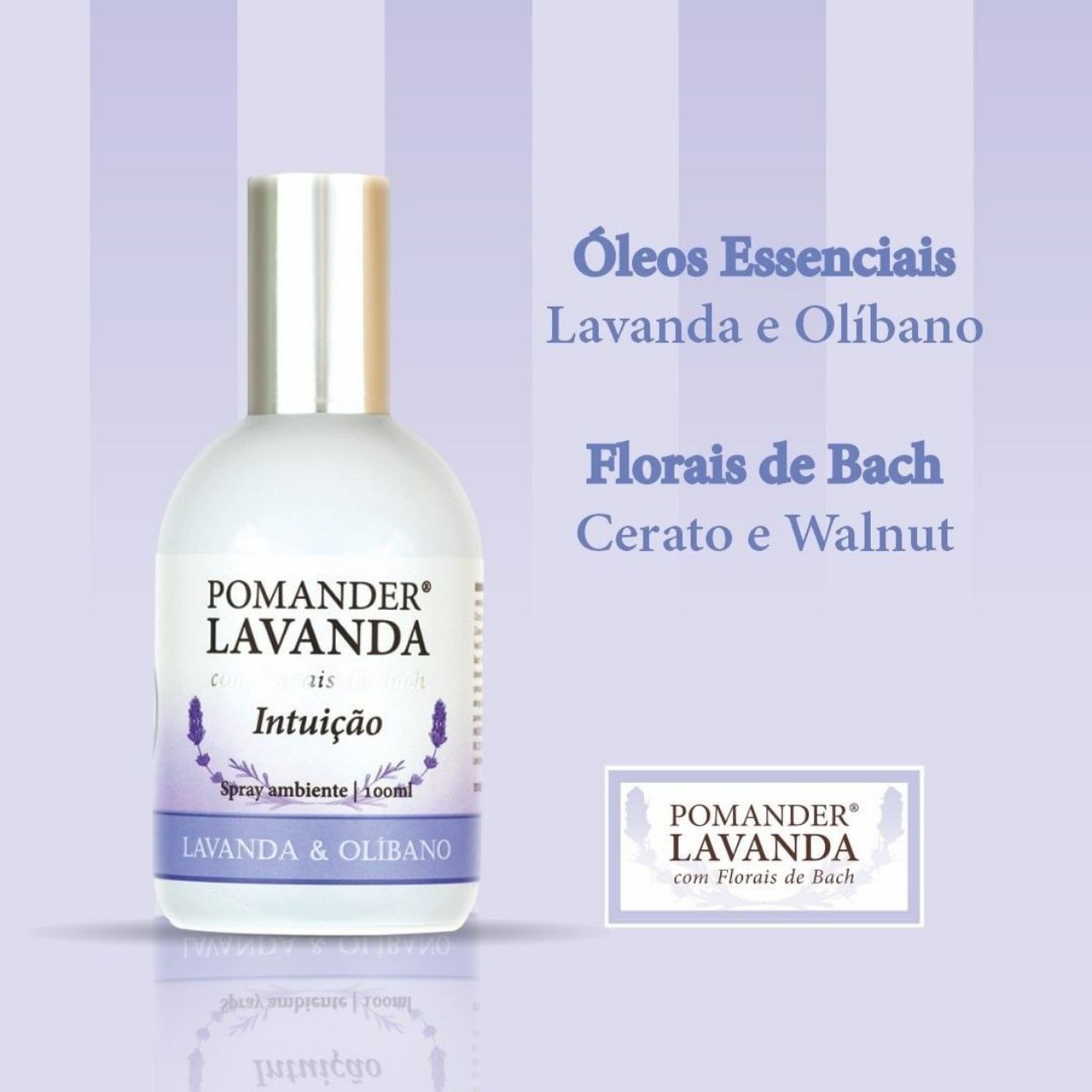 Pomander Lavanda e Olíbano Intuição Spray 100ml