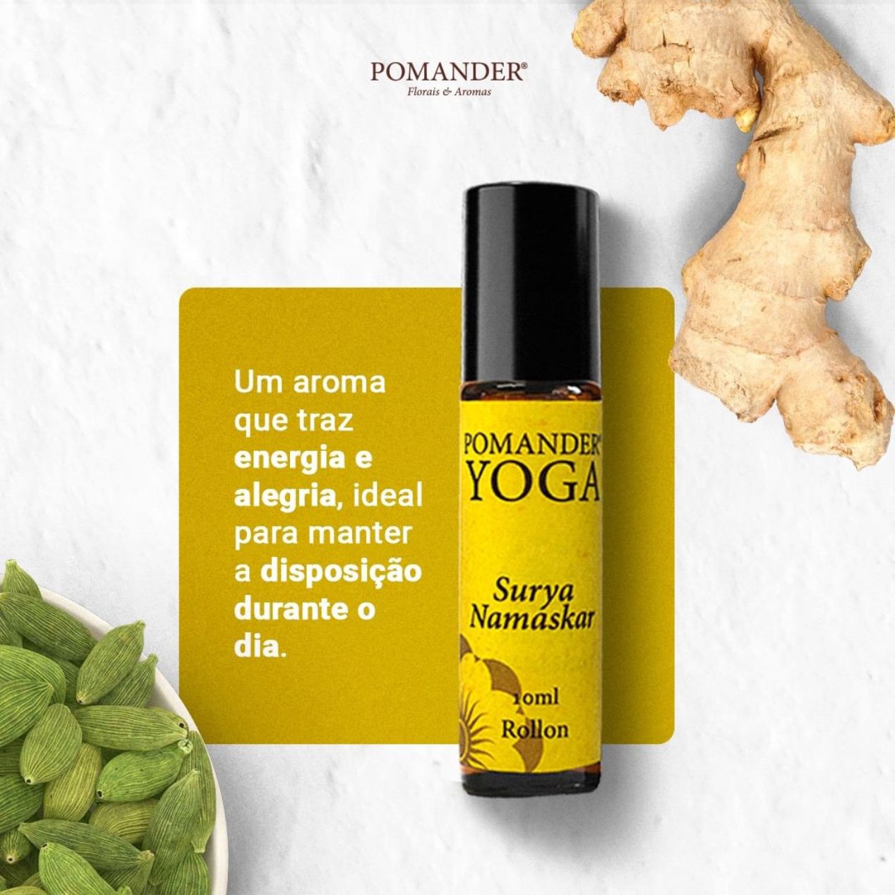 Pomander Yoga Surya Namaskar Roll-on 10ml