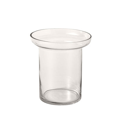 Vaso em Vidro Transparente Médio