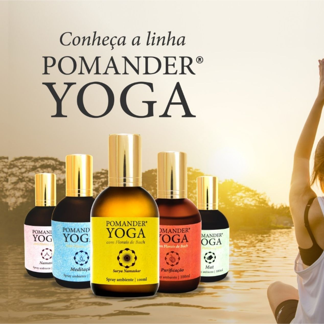 Pomander Yoga Mat Spray 100ml