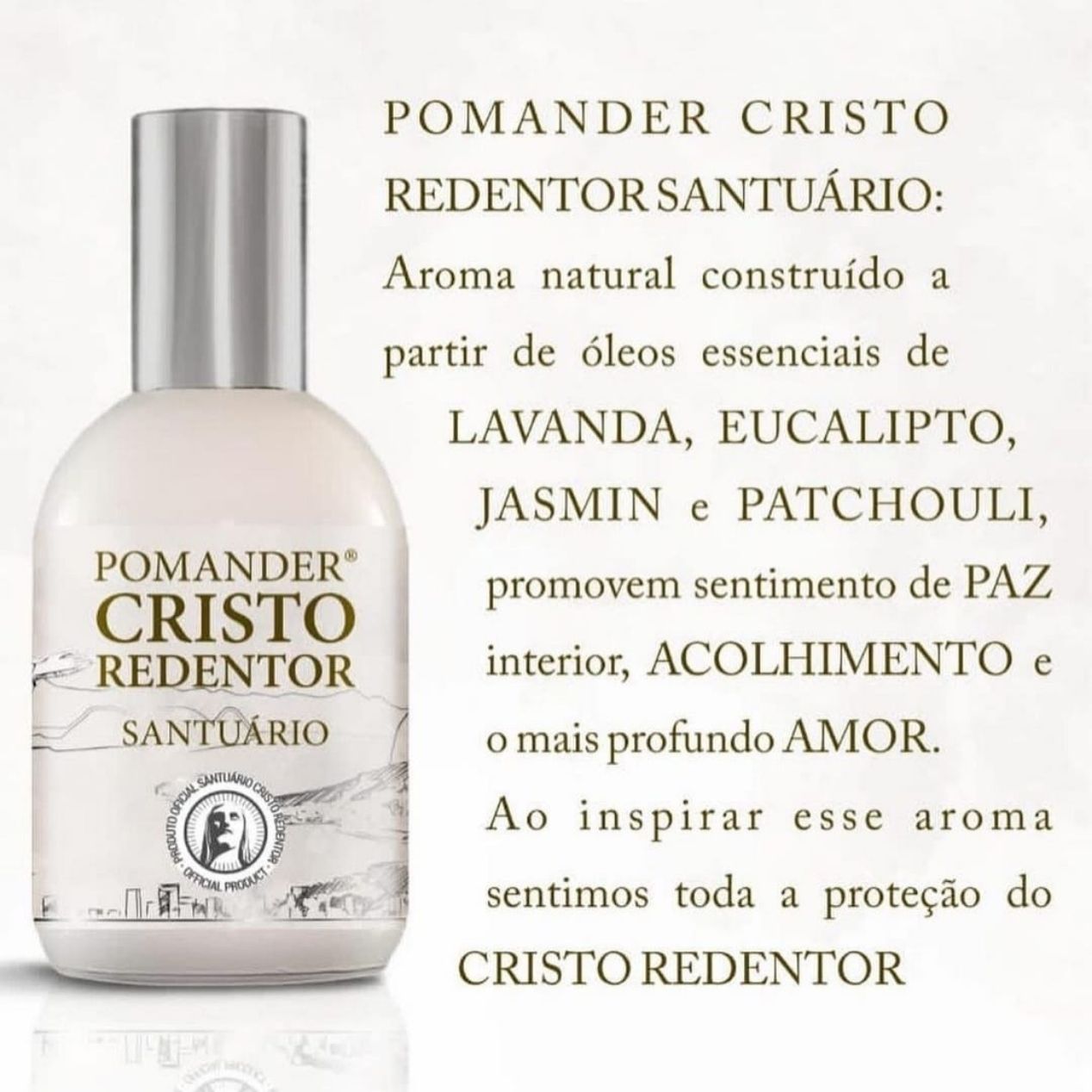 Pomander Cristo Redentor Santuário Spray 100ml